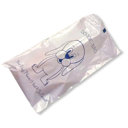 Doggie Bag Doggie Bag 7x11.5 1.25 Mil White Flat Pack, PK1000 DB19HC